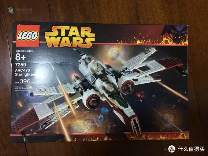 单反毁一生，LEGO穷三代 篇二十八：【ebay好物分享会】LEGO 7259 ARC 170型星际战斗机