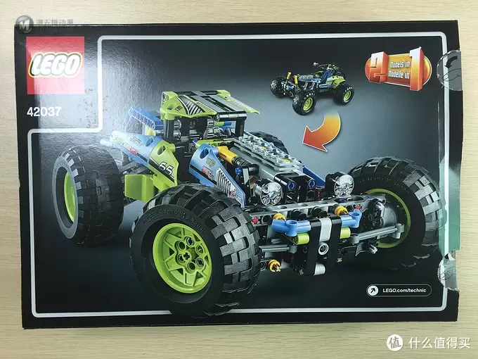 LEGO 乐高 42037 Formula Off-Roader 方程式越野车 & 改造Power fuction