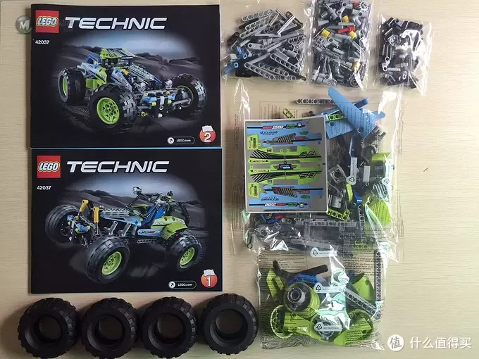 LEGO 乐高 42037 Formula Off-Roader 方程式越野车 & 改造Power fuction
