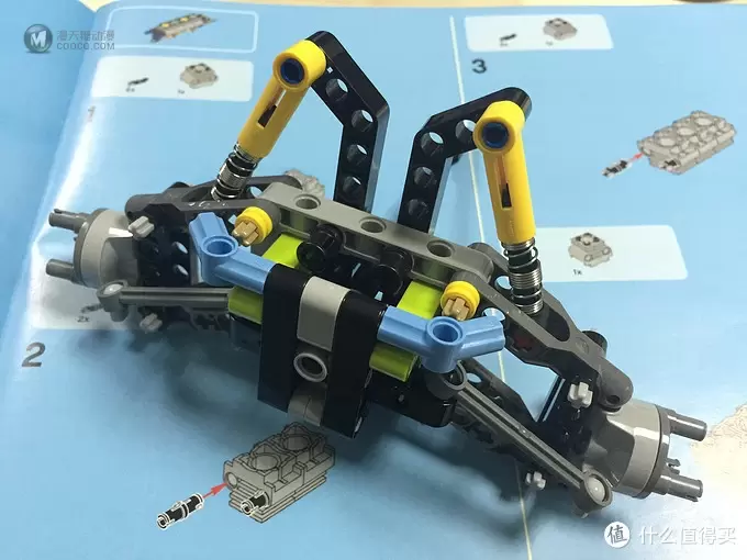 LEGO 乐高 42037 Formula Off-Roader 方程式越野车 & 改造Power fuction
