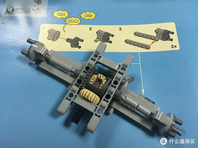 LEGO 乐高 42037 Formula Off-Roader 方程式越野车 & 改造Power fuction