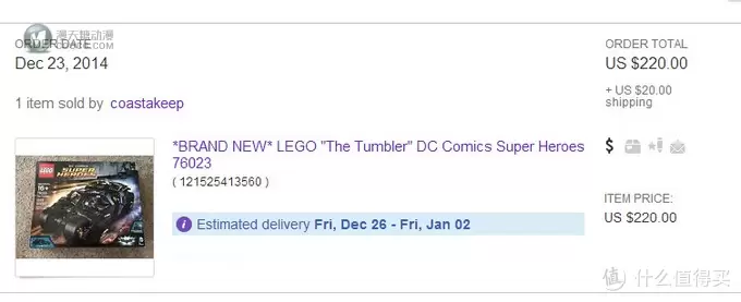 单反毁一生，LEGO穷三代 篇三十一：【ebay好物分享会】超级英雄配超级豪车 LEGO 76023 UCS 蝙蝠侠装甲车