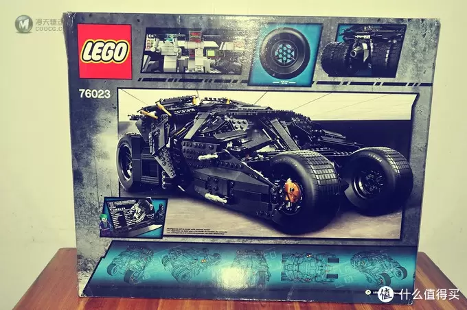单反毁一生，LEGO穷三代 篇三十一：【ebay好物分享会】超级英雄配超级豪车 LEGO 76023 UCS 蝙蝠侠装甲车