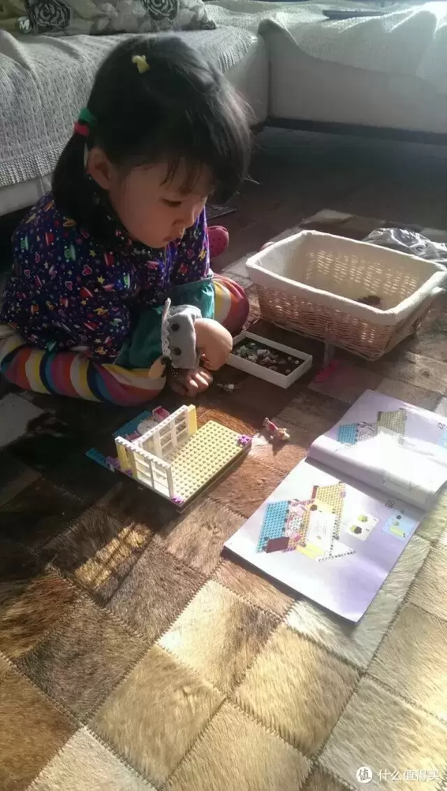 成长的伴侣：女儿的LEGO 乐高积木