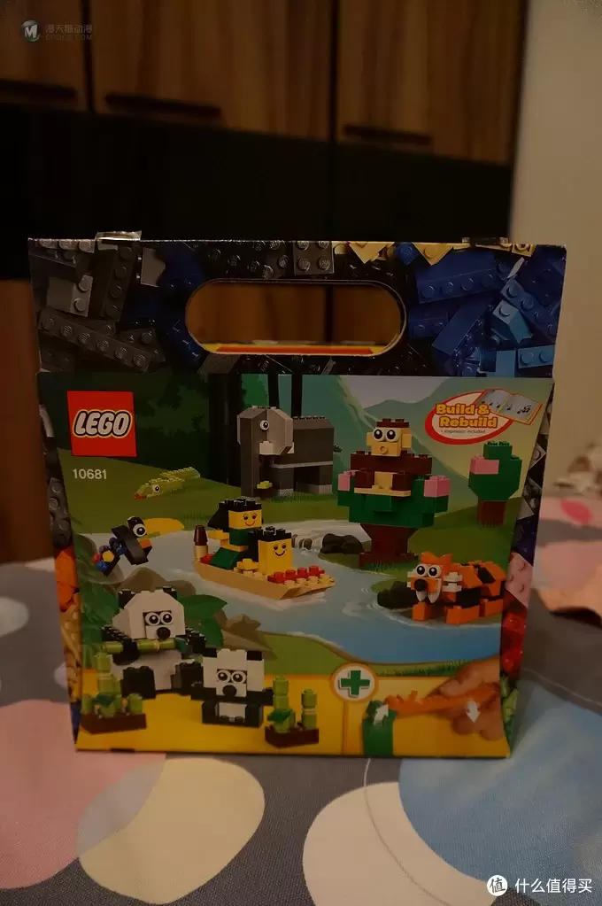 4岁女娃与LEGO小颗粒：晒LEGO 乐高 基础创意拼砌系列 10681
