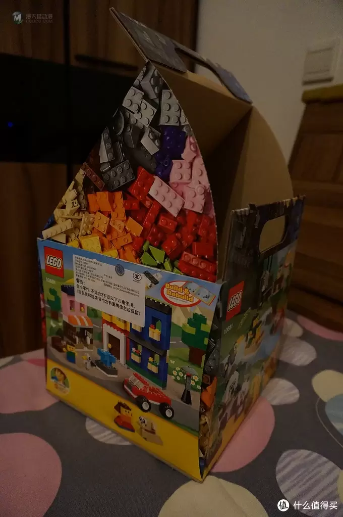 4岁女娃与LEGO小颗粒：晒LEGO 乐高 基础创意拼砌系列 10681