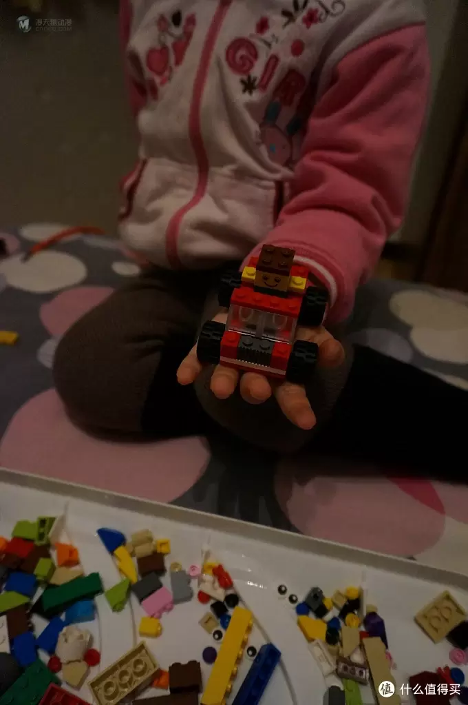 4岁女娃与LEGO小颗粒：晒LEGO 乐高 基础创意拼砌系列 10681