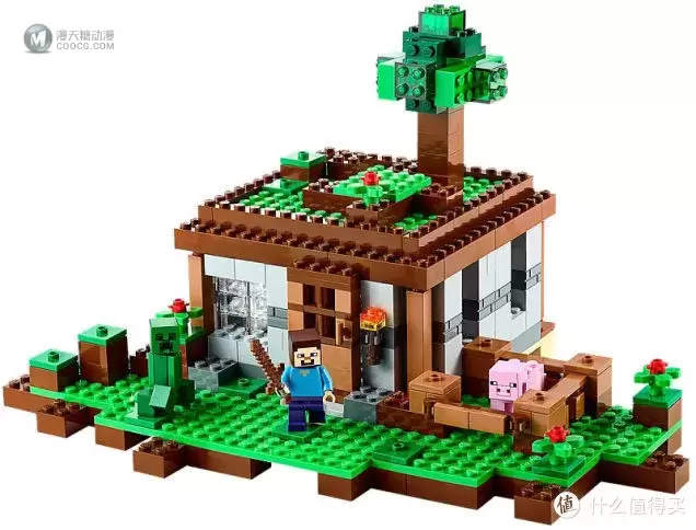 六款齐发：LEGO 乐高 常规尺寸 Minecraft 上市 定价20-110美元