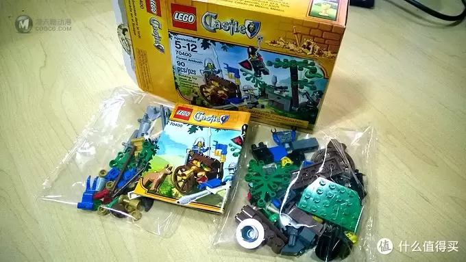 LEGO 乐高 Movie 70800 Getaway Glider 逃亡滑翔机 & Castle Forest Ambush 6024762 建筑玩具