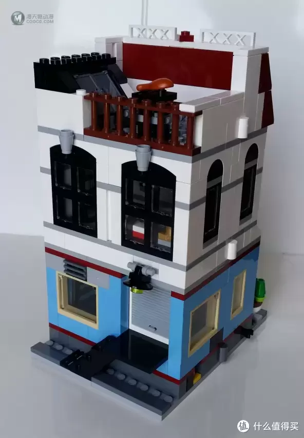 迷你街景：LEGO 乐高 31026 咖啡屋和单车店