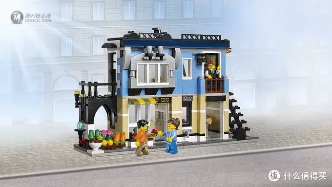 迷你街景：LEGO 乐高 31026 咖啡屋和单车店