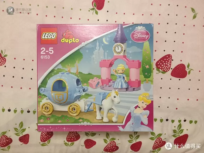 粉嫩公主梦：LEGO 乐高 得宝 迪士尼系列 灰姑娘的魔幻马车 41053/6153