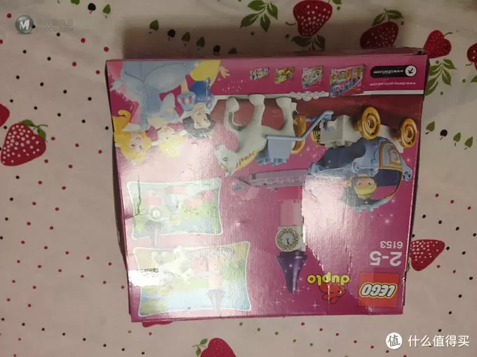 粉嫩公主梦：LEGO 乐高 得宝 迪士尼系列 灰姑娘的魔幻马车 41053/6153