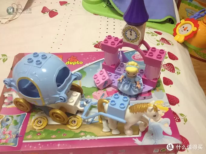 粉嫩公主梦：LEGO 乐高 得宝 迪士尼系列 灰姑娘的魔幻马车 41053/6153