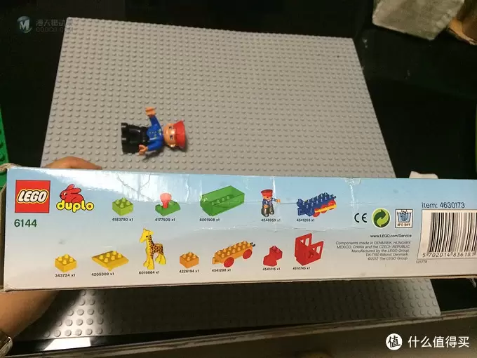 只为了那只可爱的长颈鹿：LEGO 乐高 得宝主题拼砌系列 动物园训练 6144
