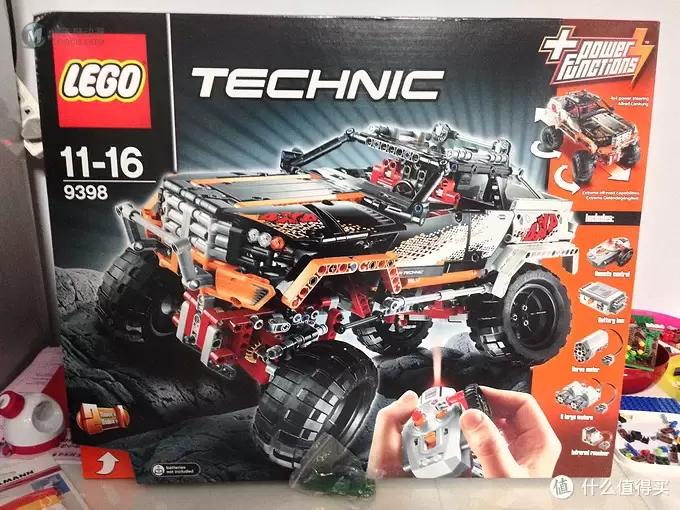 巨无霸来了：LEGO 乐高9398机械组2012年旗舰遥控四驱越野车