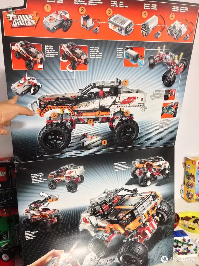 巨无霸来了：LEGO 乐高9398机械组2012年旗舰遥控四驱越野车