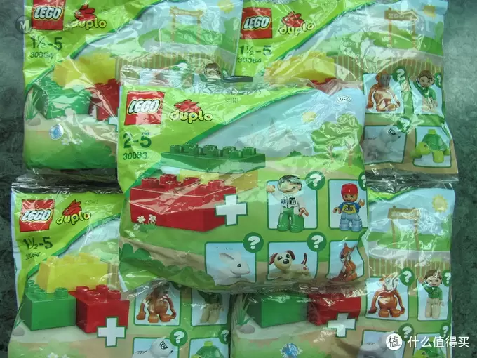 最最最入门的乐高：给6个月大的儿子玩的LEGO 乐高 得宝 动物拼砌包 30063/30064