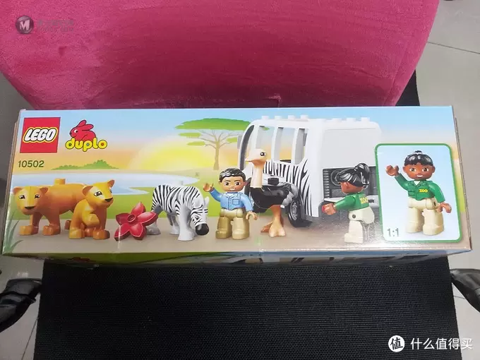 得宝汽车控晒 LEGO 乐高 得宝系列 L10502 动物园巴士
