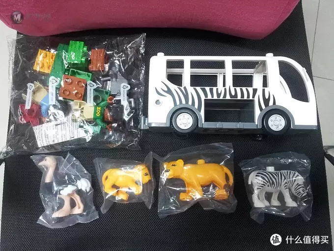 得宝汽车控晒 LEGO 乐高 得宝系列 L10502 动物园巴士
