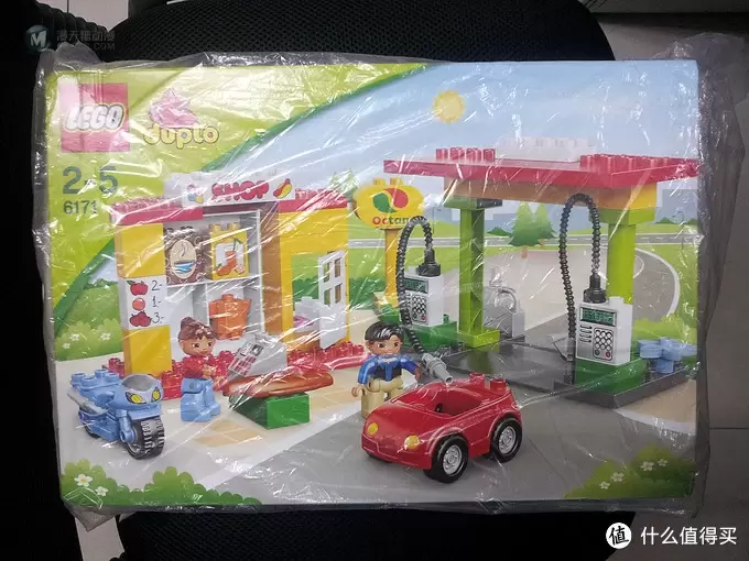汽车总动员：LEGO 乐高 得宝主题拼砌系列 燃气站 6171