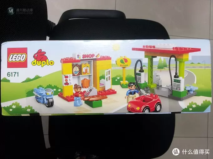 汽车总动员：LEGO 乐高 得宝主题拼砌系列 燃气站 6171