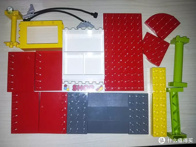 汽车总动员：LEGO 乐高 得宝主题拼砌系列 燃气站 6171