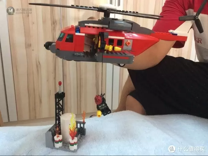 败家新节奏 篇一：LEGO 乐高 消防直升飞机 L60010