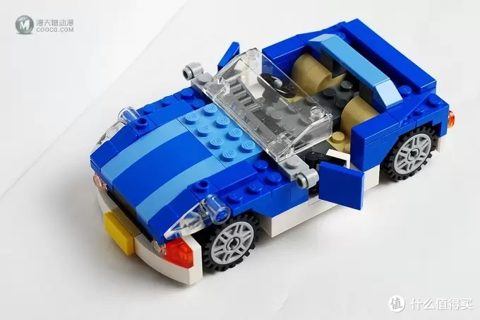 帅气的蓝色小跑：LEGO 乐高 创意组 6913