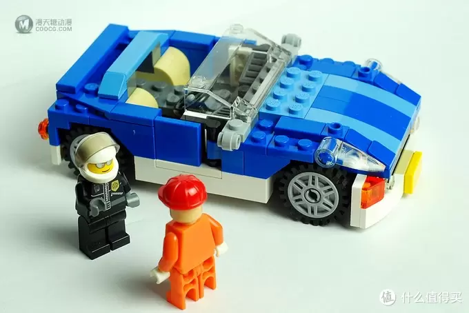 帅气的蓝色小跑：LEGO 乐高 创意组 6913