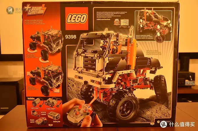 初入LEGO TECHNIC坑：12年旗舰4×4 LEGO 乐高 机械组 Technic 9398 四驱越野遥控车 crawler 搭建
