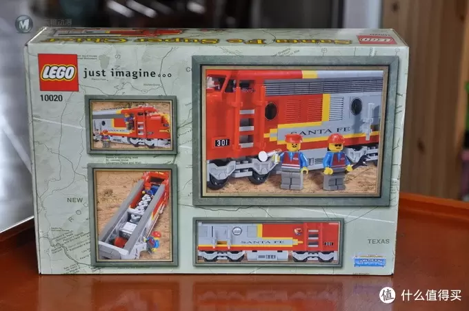 LEGO 乐高 10020 Train Santa Fe Super Chief 圣达菲火车