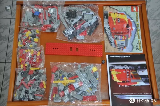 LEGO 乐高 10020 Train Santa Fe Super Chief 圣达菲火车