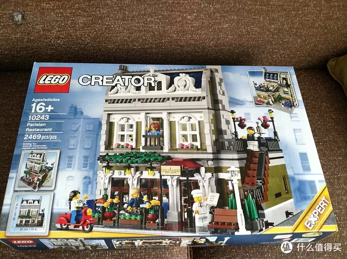 我的街景系列 篇二：浪漫的 LEGO 乐高 创意系列 巴黎餐厅 Parisian Restaurant 10243