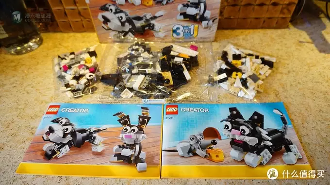 LEGO 乐高创意系列 31021 百变宠物 及MOC机器人
