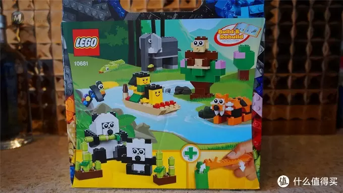 LEGO 乐高 创意系列 积木组 10681 及拼装场景作品 — 简单的快乐