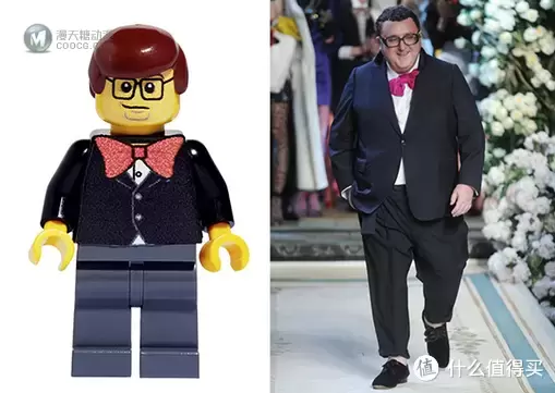 LEGO乐高为时尚杂志Bazaar 特别推出知名设计师版本