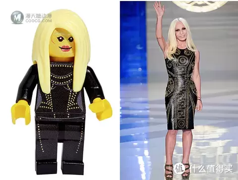 LEGO乐高为时尚杂志Bazaar 特别推出知名设计师版本