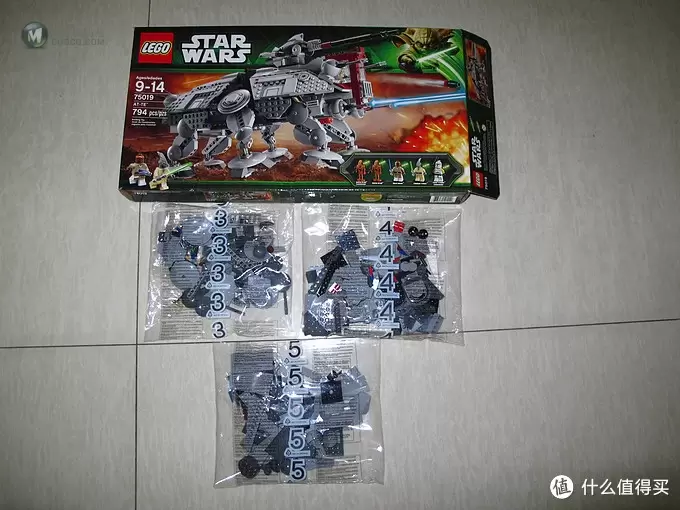 LEGO 乐高 Star Wars 星球大战系列 AT-TE 75019  战术步行机