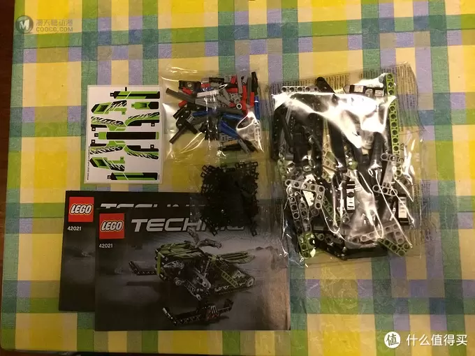 2014新版悬挂 LEGO 乐高 Technic 机械组 42021 雪地车 AB模式