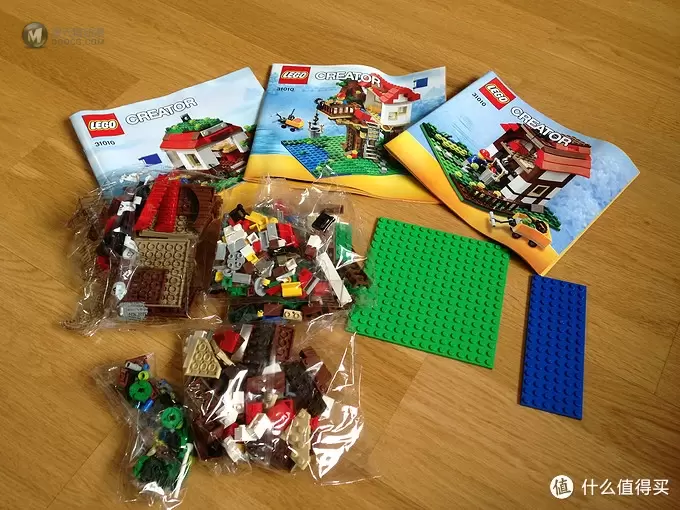 童年的树屋梦——LEGO 乐高 创意百变组 树上小屋 31010