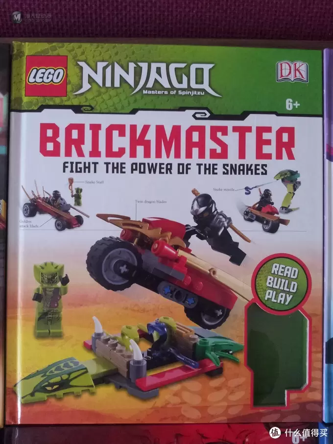 忍者的世界你不懂，但LEGO可以懂——LEGO 乐高 Ninjago Brickmaster 忍者砖书