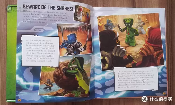 忍者的世界你不懂，但LEGO可以懂——LEGO 乐高 Ninjago Brickmaster 忍者砖书