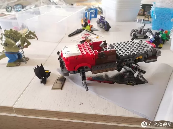 LEGO 乐高 70907 70908 蝙蝠疾驰车 开箱晒单