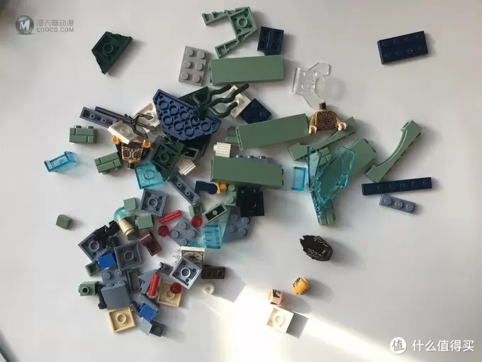 #本站首晒#LEGO 乐高 拼拼乐 - 76085 正义联盟之亚特兰蒂斯之战