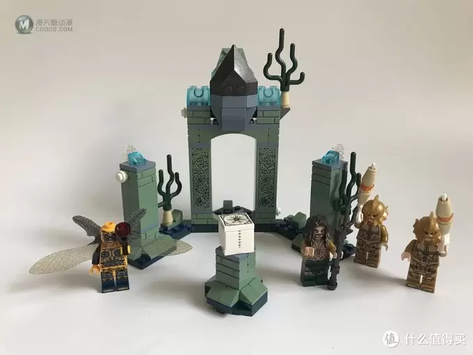 #本站首晒#LEGO 乐高 拼拼乐 - 76085 正义联盟之亚特兰蒂斯之战