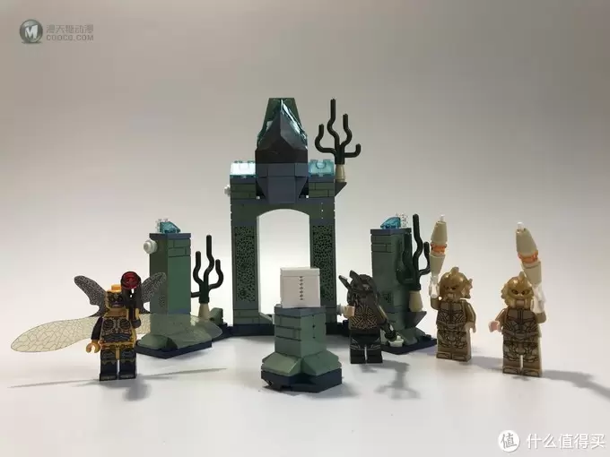 #本站首晒#LEGO 乐高 拼拼乐 - 76085 正义联盟之亚特兰蒂斯之战