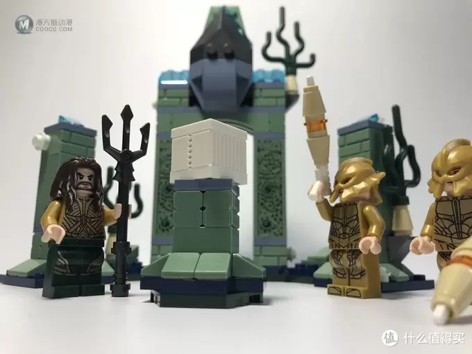 #本站首晒#LEGO 乐高 拼拼乐 - 76085 正义联盟之亚特兰蒂斯之战