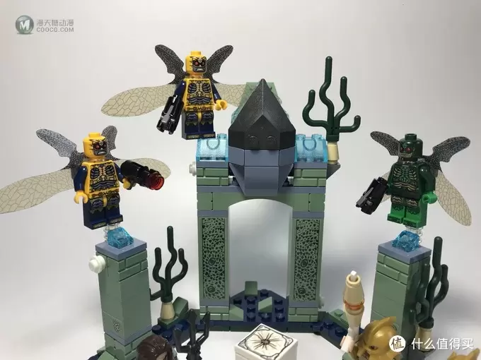 #本站首晒#LEGO 乐高 拼拼乐 - 76085 正义联盟之亚特兰蒂斯之战