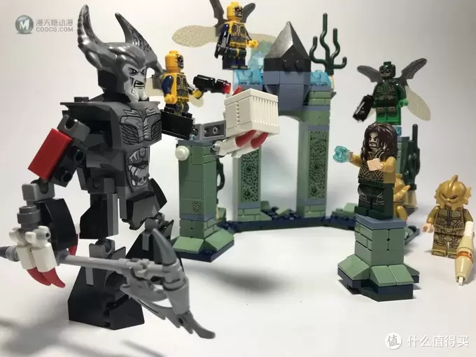 #本站首晒#LEGO 乐高 拼拼乐 - 76085 正义联盟之亚特兰蒂斯之战